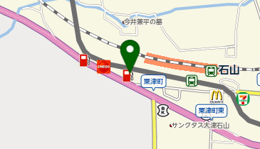 個別指導キャンパス石山校の地図画像