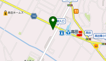 メガネストアーそよら横浜高田店の地図画像