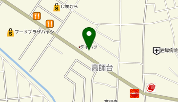 メガネストアー茂原高師店の地図画像