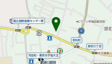 メガネストアー若松町店の地図画像