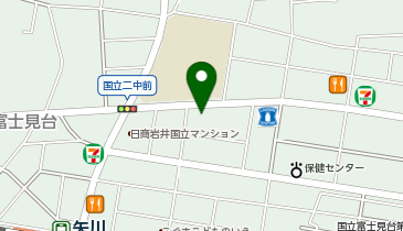 メガネストアー矢川店の地図画像