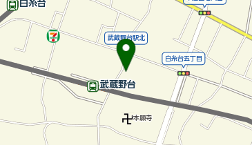 メガネストアー武蔵野台店の地図画像