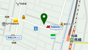 メガネストアー馬橋店の地図画像