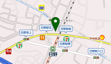 メガネストアー日野駅前店の地図画像