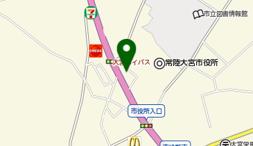 メガネストアー常陸大宮店の地図画像