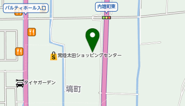 メガネストアーフォレストモール常陸太田店の地図画像