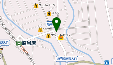 メガネストアー原当麻店の地図画像