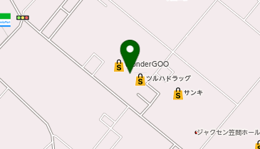 メガネストアー友部店の地図画像