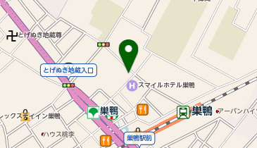メガネストアー巣鴨店の地図画像