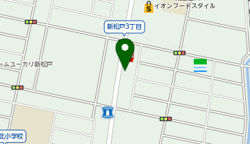 メガネストアー新松戸店の地図画像