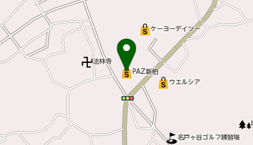 メガネストアー新柏店の地図画像