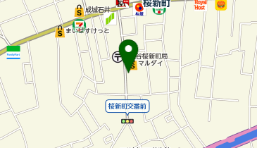 メガネストアー桜新町店の地図画像