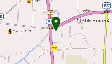 メガネストアー更埴店の地図画像