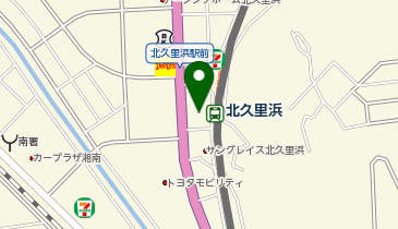 メガネストアー北久里浜店の地図画像