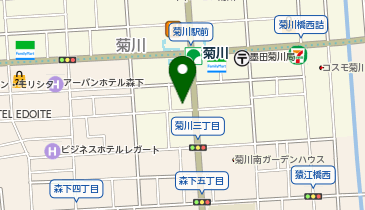 メガネストアー菊川店の地図画像