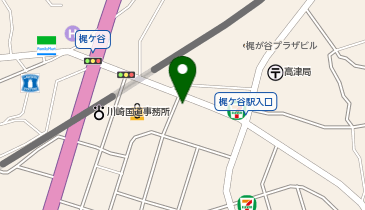 メガネストアー梶ケ谷店の地図画像
