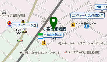 メガネストアー小田急相模原店の地図画像