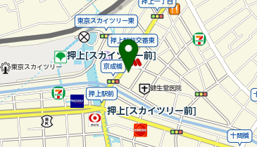 メガネストアー押上店の地図画像