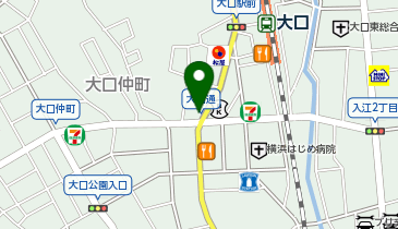 メガネストアー大口店の地図画像