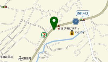 メガネストアー横須賀武山店の地図画像