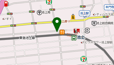 メガネストアー池上店の地図画像