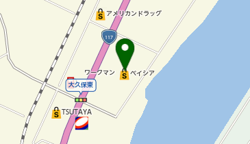 メガネストアーベイシア飯山店の地図画像