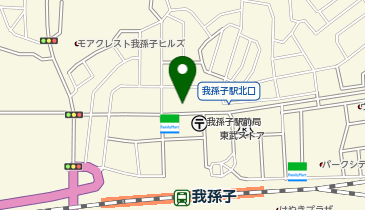 メガネストアー我孫子店の地図画像