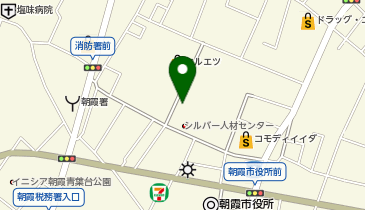 メガネストアー朝霞店の地図画像