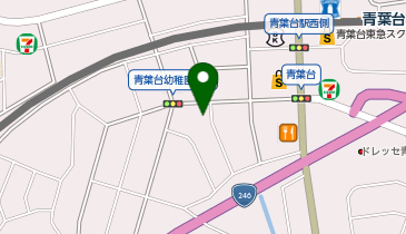 メガネストアー青葉台本店の地図画像
