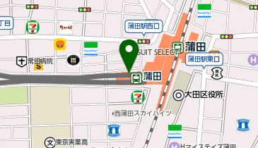 TAKA-Q 蒲田店の地図画像