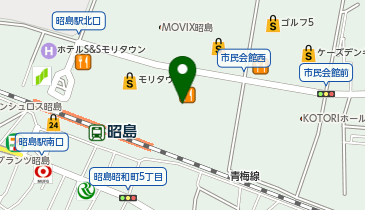 TAKA-Q 昭島店の地図画像