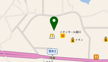 MALE&Co.イオンモール綾川店の地図画像