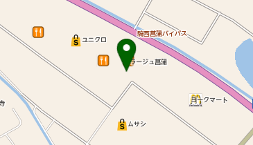T/Q モラージュ菖蒲店の地図画像