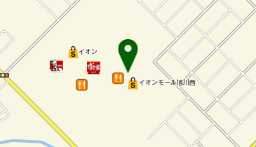TAKA-Q イオンモール旭川西店の地図画像