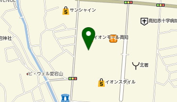 TAKA-Q イオンモール高知店【※2023年1月29日(日)退店※】の地図画像