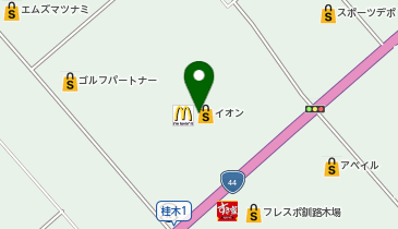 TAKA-Q イオン釧路店の地図画像