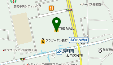 TAKA-Q ザ・モール仙台長町店の地図画像