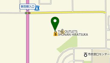 T/Q OUTLET湘南平塚店の地図画像