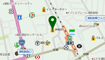 伊勢丹 浦和店6F サンリオの地図画像