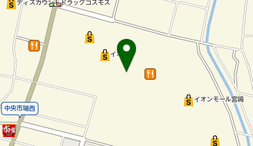 Sanrio Gift Gate イオンモール宮崎店の地図画像