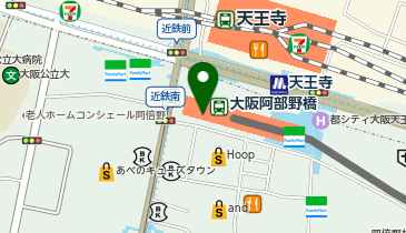 近鉄百貨店 あべのハルカス近鉄本店タワー館8F サンリオの地図画像