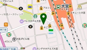 そごう 大宮店5F サンリオの地図画像