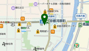 京都タカシマヤ5F サンリオの地図画像