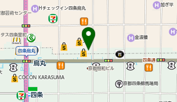 大丸 京都店6F サンリオの地図画像