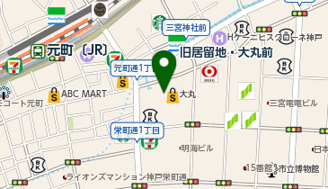 大丸 神戸店5F サンリオの地図画像