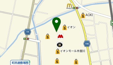 Sanrio Gift Gate イオンモール木曽川店の地図画像