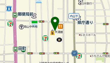 天満屋 岡山店6F サンリオの地図画像