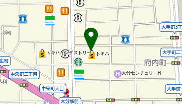 トキハ 本店6F サンリオの地図画像