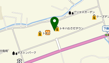 トキハ わさだタウン2F サンリオの地図画像