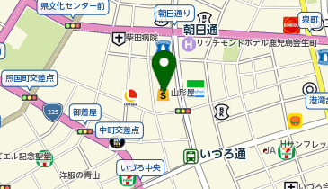 山形屋 2号館5F サンリオの地図画像